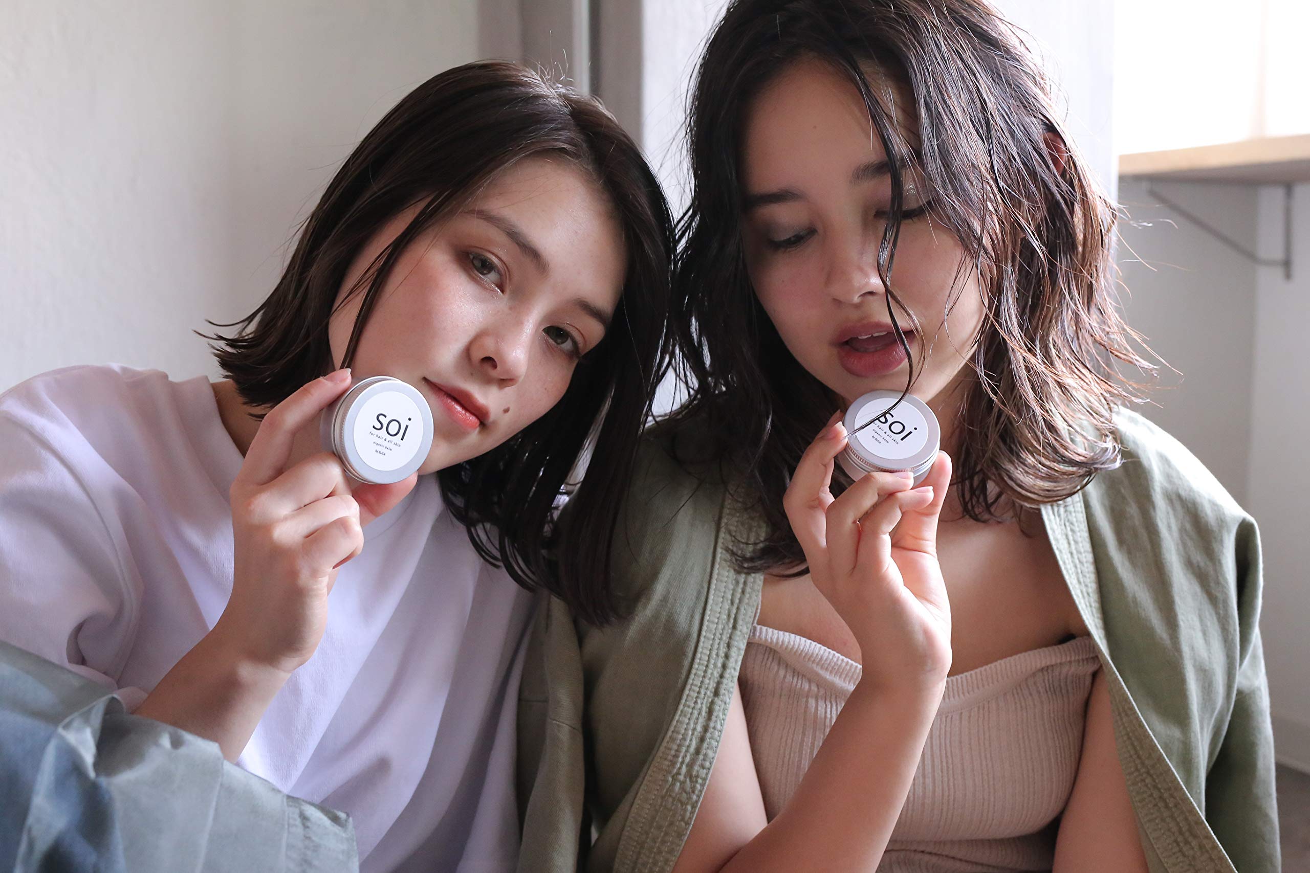 Amazon | soibalm/ソイバーム オーガニックワックス 【濡れ感×自然な束